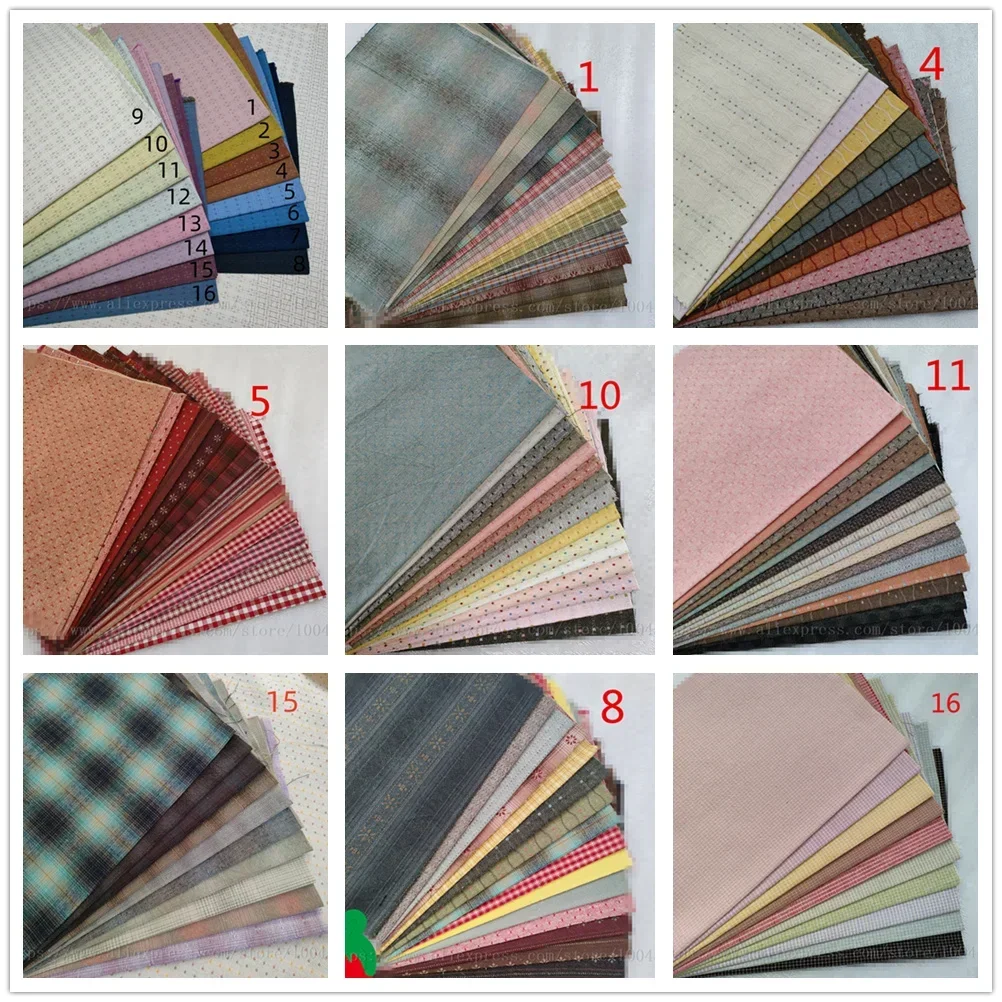 Sewing Tweed Fabric - Japanse Garen Geverfd Naaien Stof Ambachtelijke