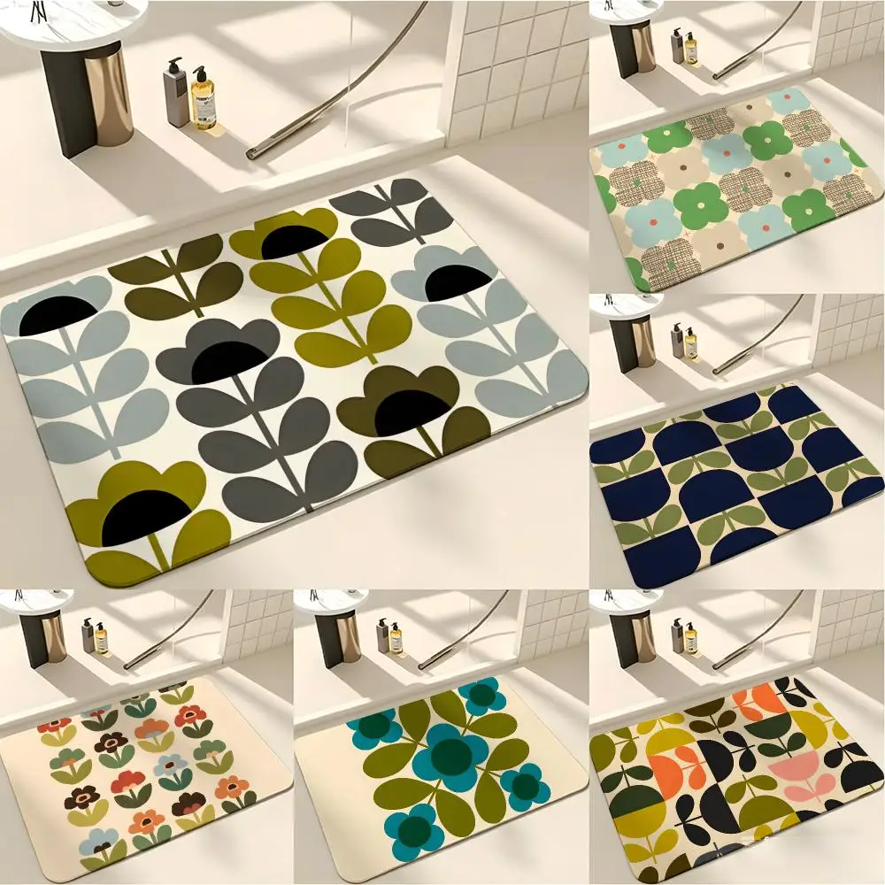 Century Textile & Sewing Supply - Retro Mid Century Modern Vloermat Absorberende