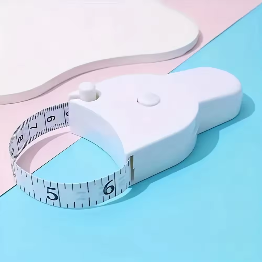 Sewing Gauge Ruler - Automatische telescopische meetlint Lichaamsmeetlint Naailiniaal Gereedschap