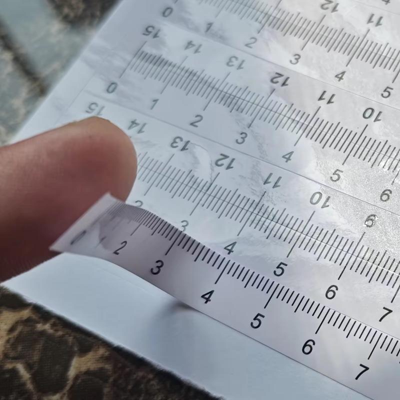 Sewing Gauge Ruler - 10-delige zelfklevende liniaalset, geschikt voor kantoor/studie/naaien