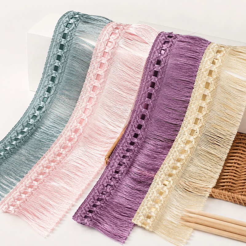 Textile And Sewing Supply - 2-10 meter 10 cm nylon kwastje
