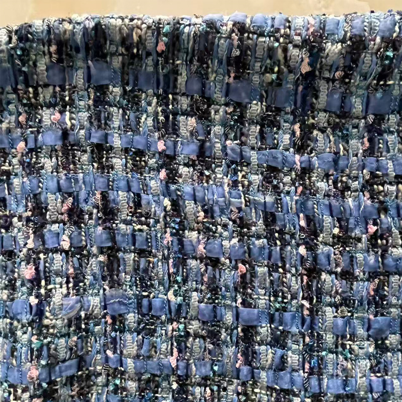 Blauw garengeverfd zwaar indus - Sewing Tweed recensie en prijs