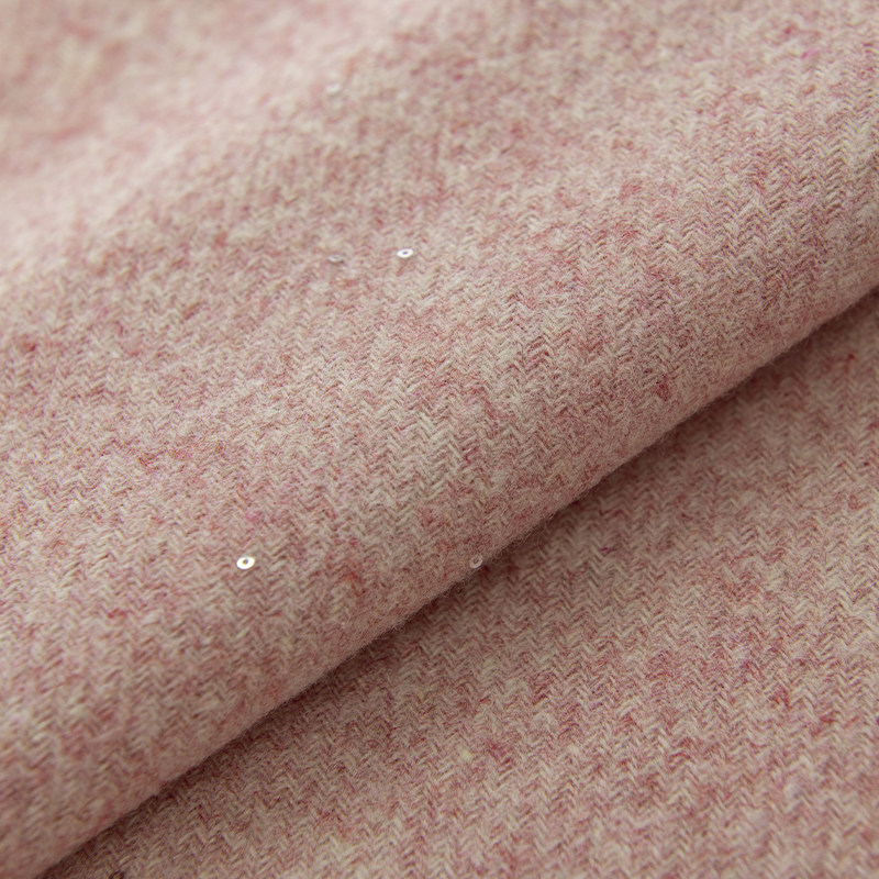 Sterrenhemel pailletten wollen - Sewing Tweed recensie en prijs