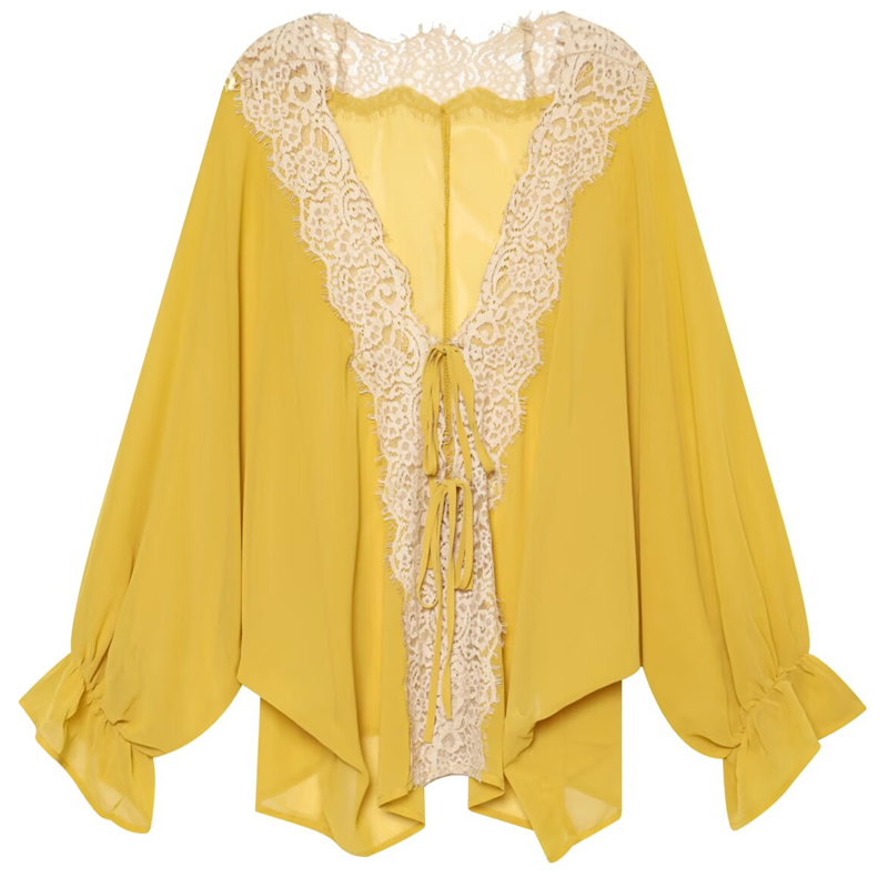 HXAO Vetersluiting Damesblouse - Sewing V recensie en prijs