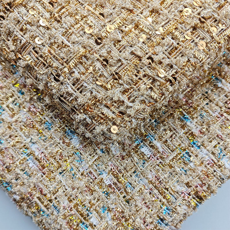 Gouden Draad en Pailletten Gar - Sewing Tweed recensie en prijs