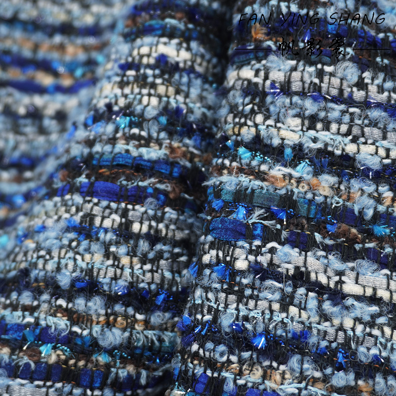 2025 blauwe serie heldere chif - Sewing Tweed Fabric recensie en prijs