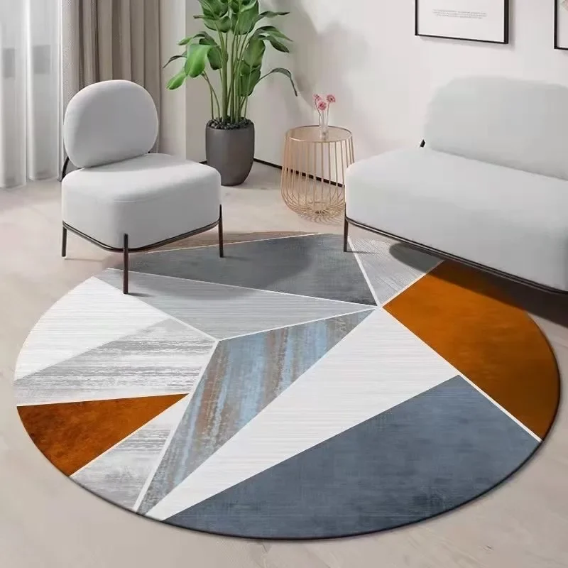 ~O~Geometrisch rond vloerkleed - Century Textile & Sewing Supply recensie en prijs