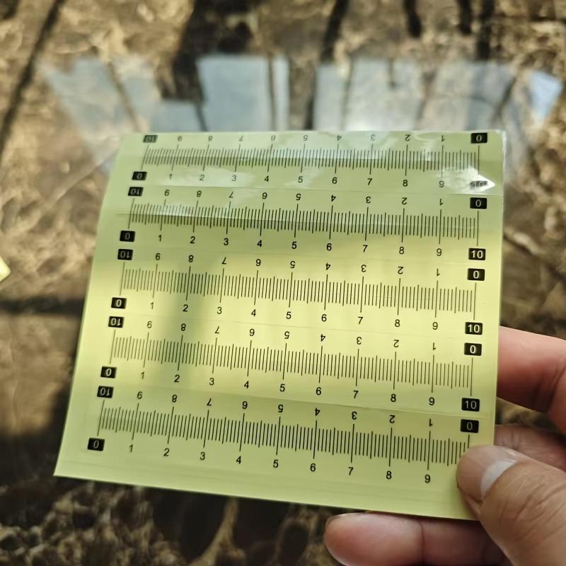 10-delige zelfklevende liniaal - Sewing Gauge Ruler recensie en prijs