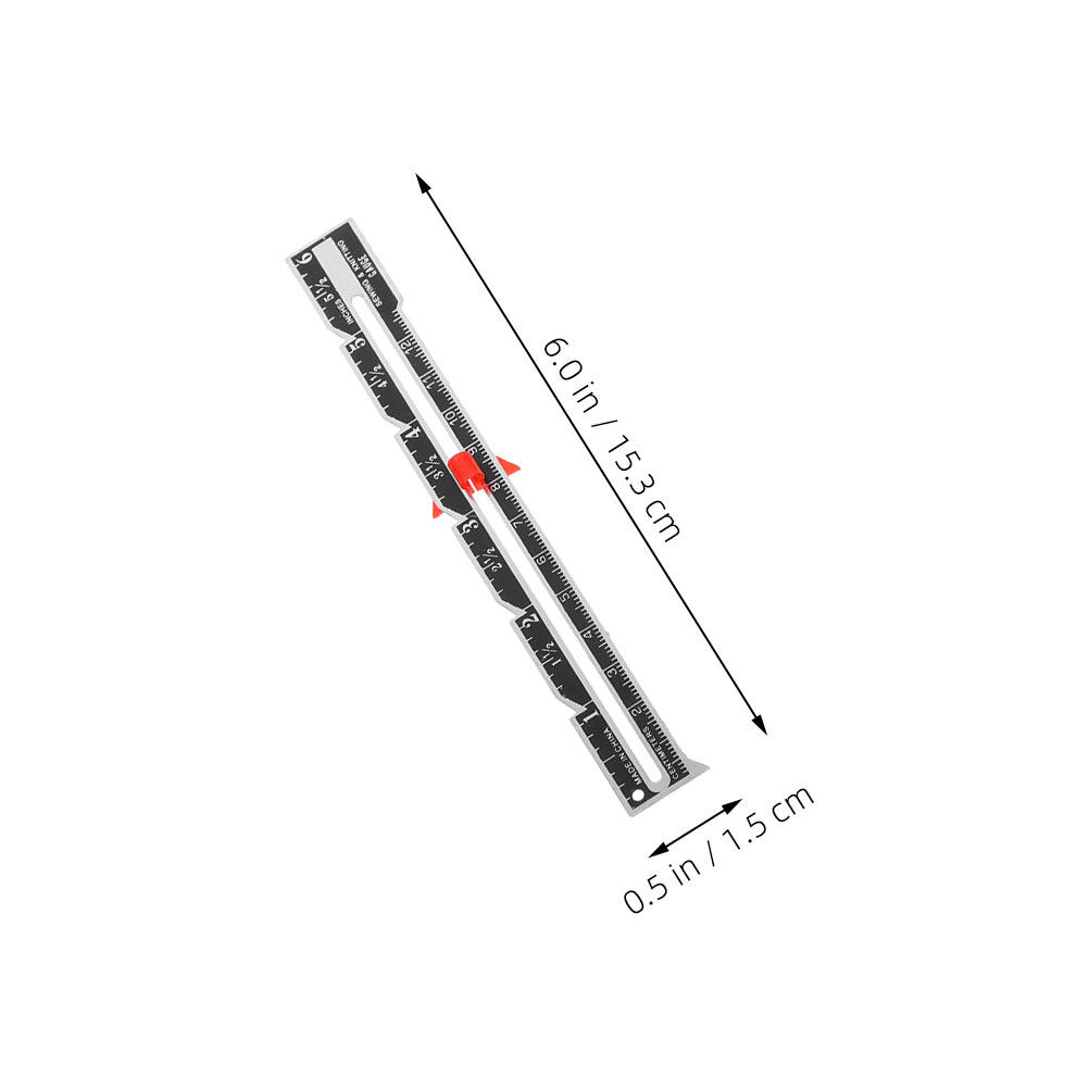 8-delige professionele naaimee - Sewing Gauge Ruler recensie en prijs