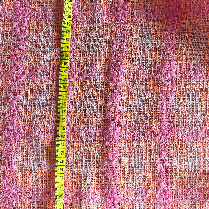 Roze en oranje traliewerk met  - Sewing Tweed recensie en prijs