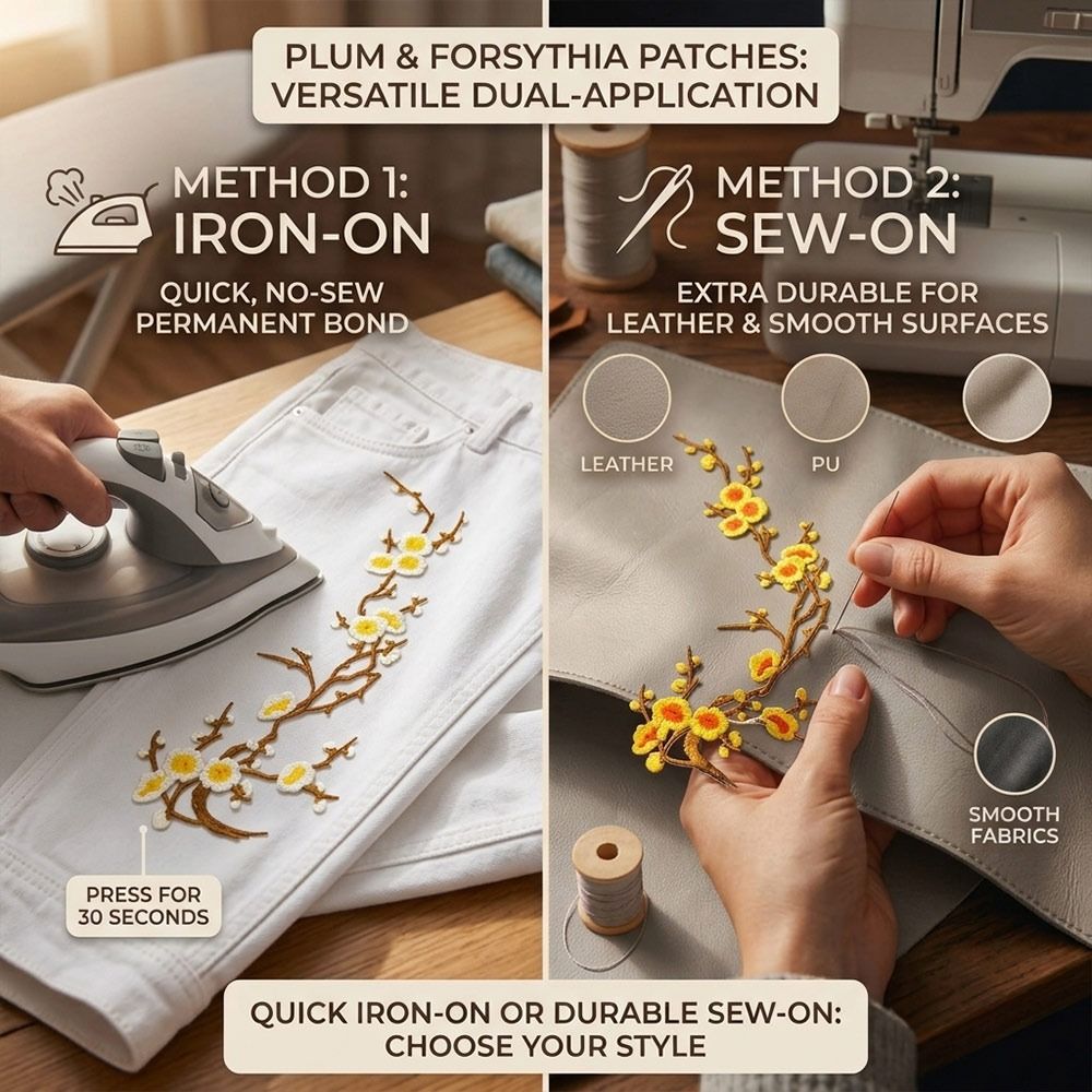 DIY Kersenbloesem Strijkpatche - Textile For Sewing recensie en prijs
