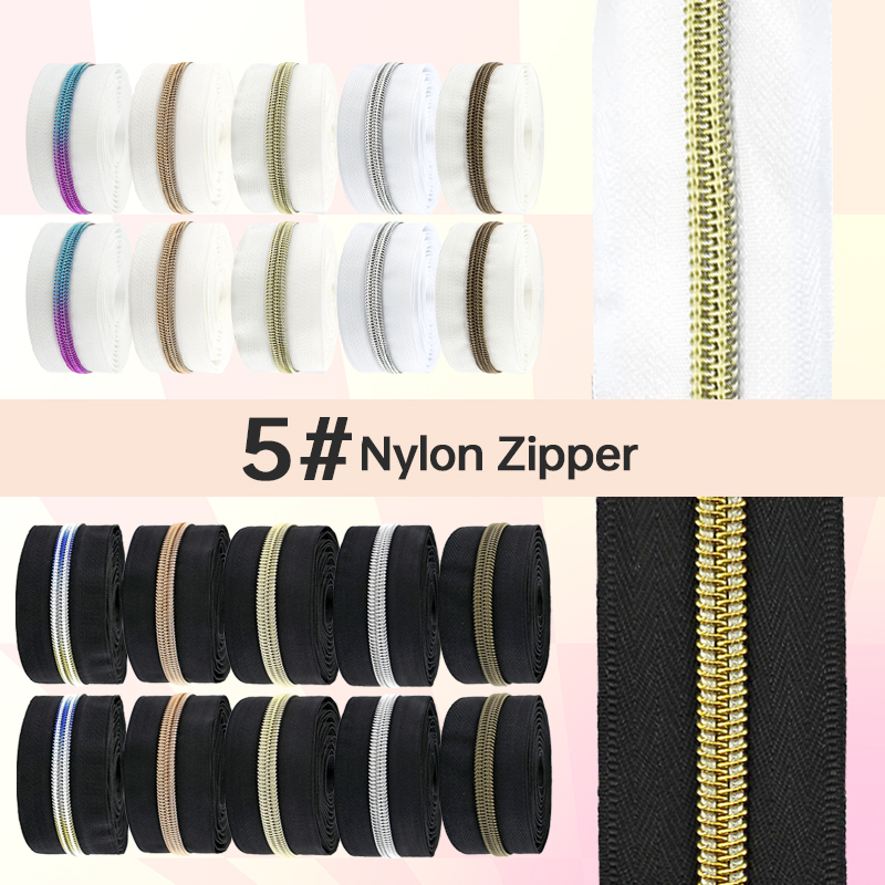 5/10/20 meter zwart/wit ritssl - Textile And Sewing Supply recensie en prijs