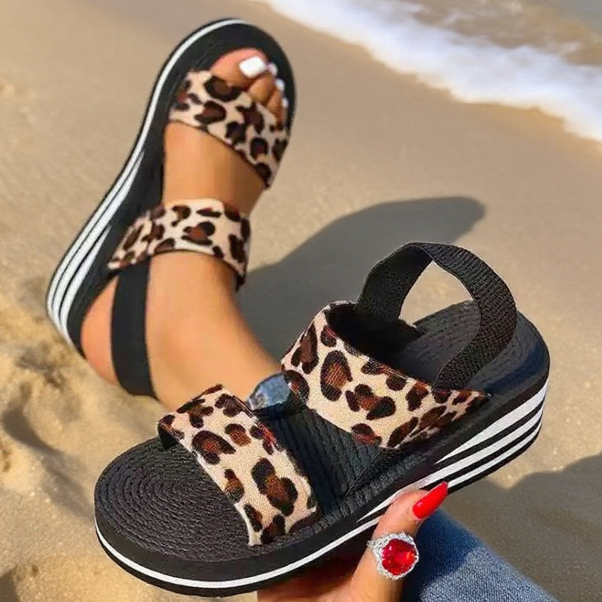 2026 Dames Slingback Wedge San - Elastic Waistband Roll recensie en prijs