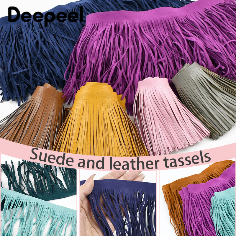 1M 10-30cm Lederen Suède Kwast - Textile And Sewing Supply recensie en prijs