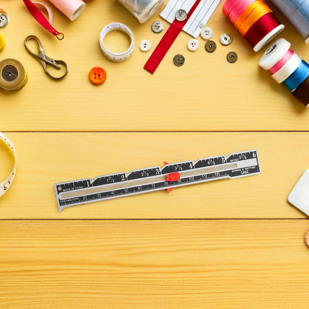 8-delige draagbare quilting-li - Sewing Gauge Ruler recensie en prijs