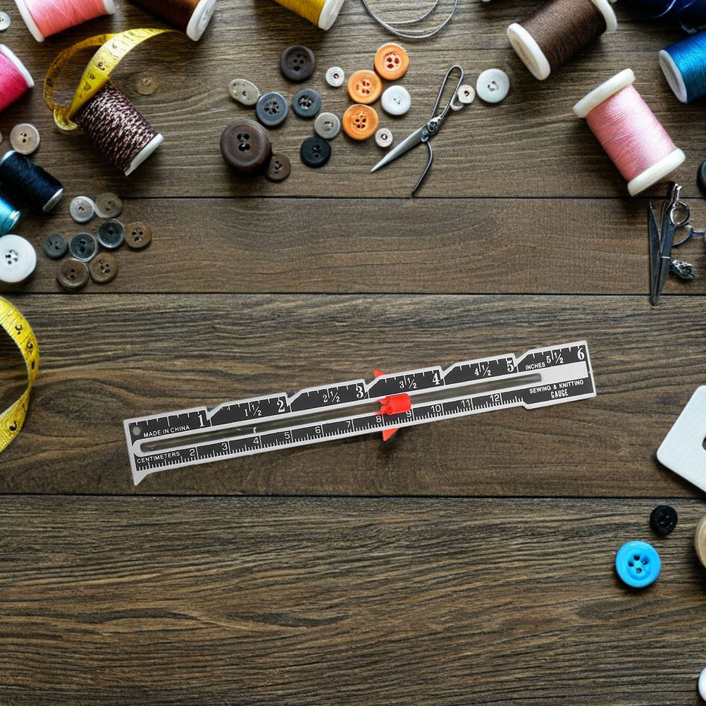 8-delige draagbare quilting-li - Sewing Gauge Ruler recensie en prijs