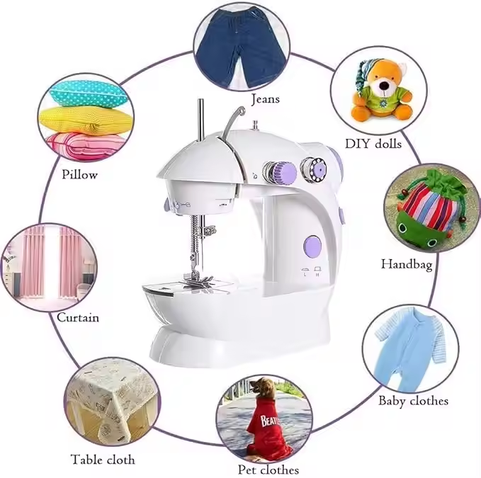 Mini elektrische huishoudelijk - Textile Sewing Machine Price recensie en prijs