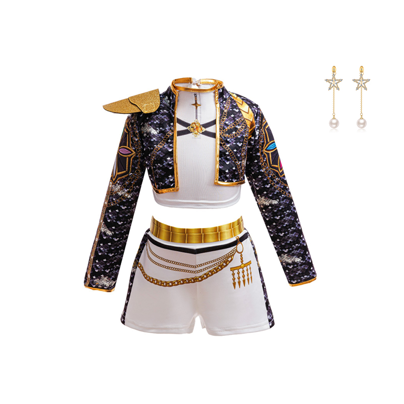 Meisjes Hip-Hop 3D Print Goudk - Sewing Jackets recensie en prijs